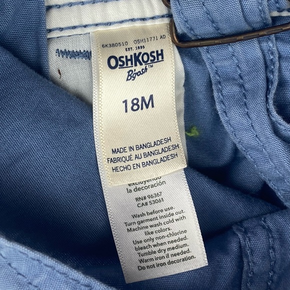 🦈 ⛺️ Oshkosh and Sprockets Adventures vintage shortalls - Picture 7 of 16